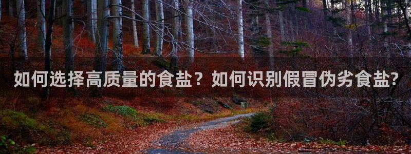 威九国际空降服务怎么样：如何选择高质量的食盐？如何识别假冒伪